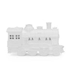 Train-shaped aroma diffuser with cool mist and LED lighting