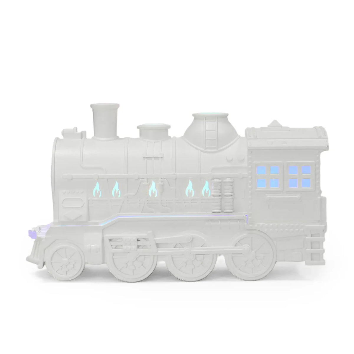Train aroma diffuser with decorative ambient light